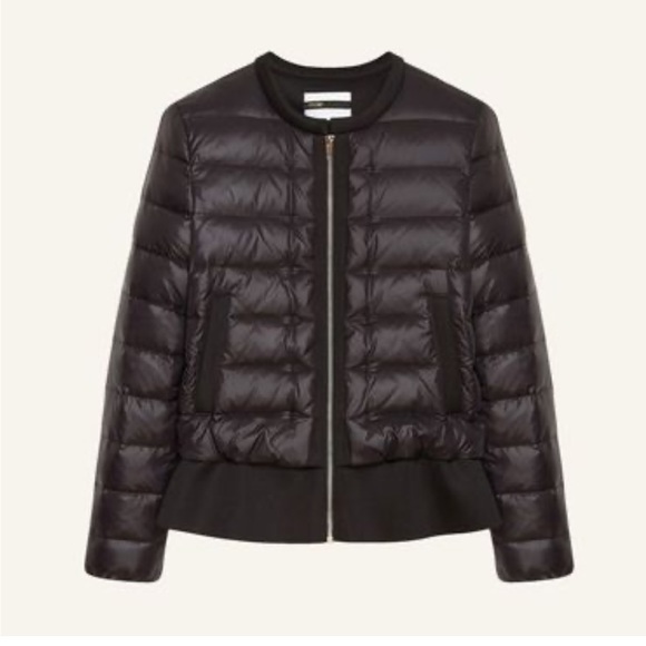 Maje Maya Quilted Down Zip Jacket, Size 2 - Picture 2 of 9